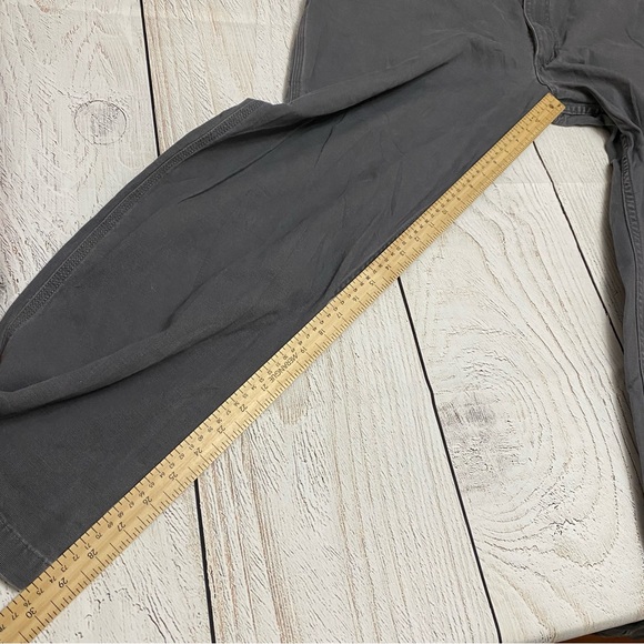 Carhartt Rugged Flex Relaxed Fit Canvas Workpant charcoal 42x32 - Picture 7 of 11